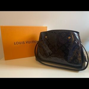 Louis Vuitton Montaigne Monogram MM Vernis